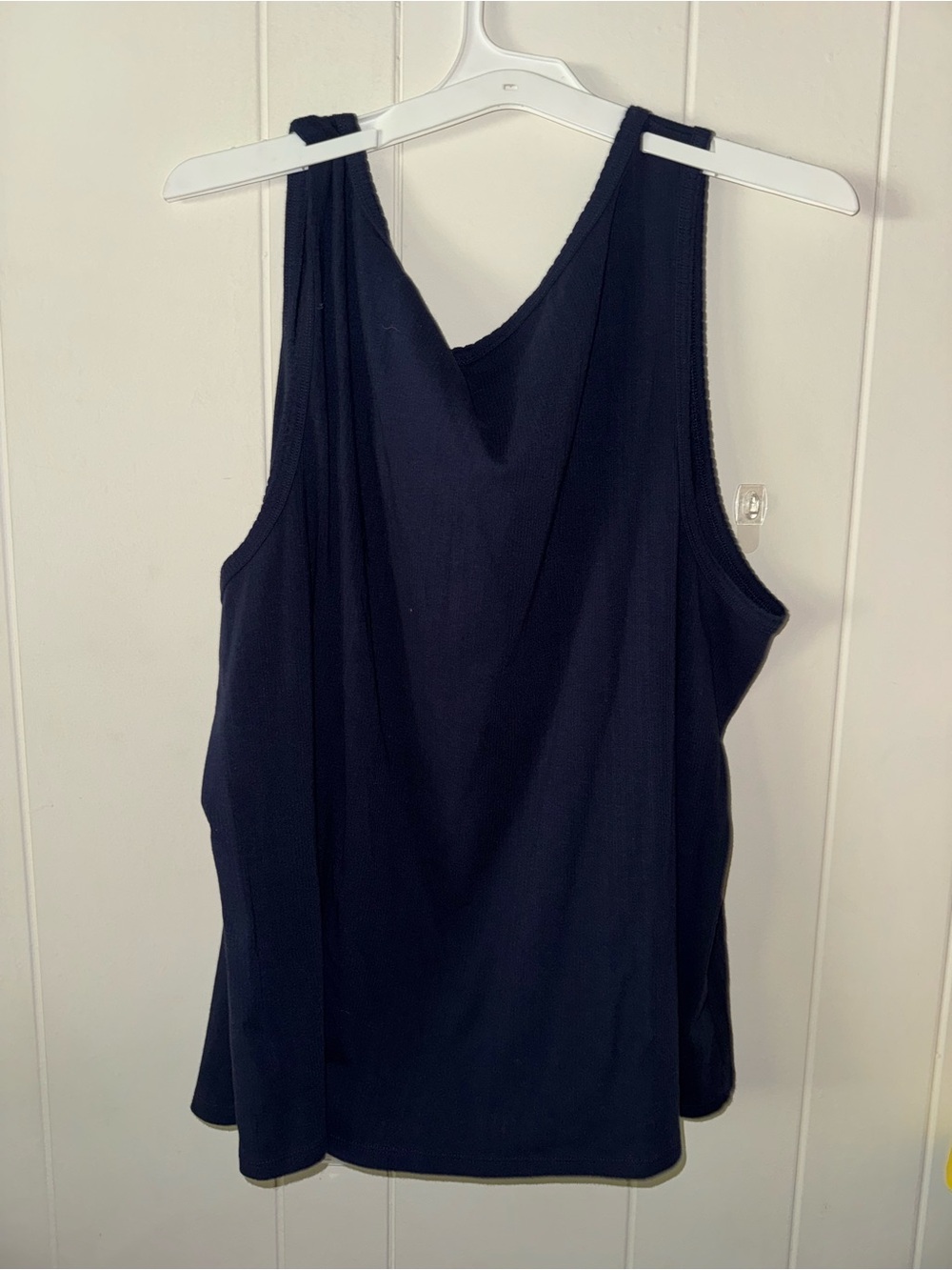 Universal Thread Black Ribbed V-Neck Tank Top - Picture 2 of 5
